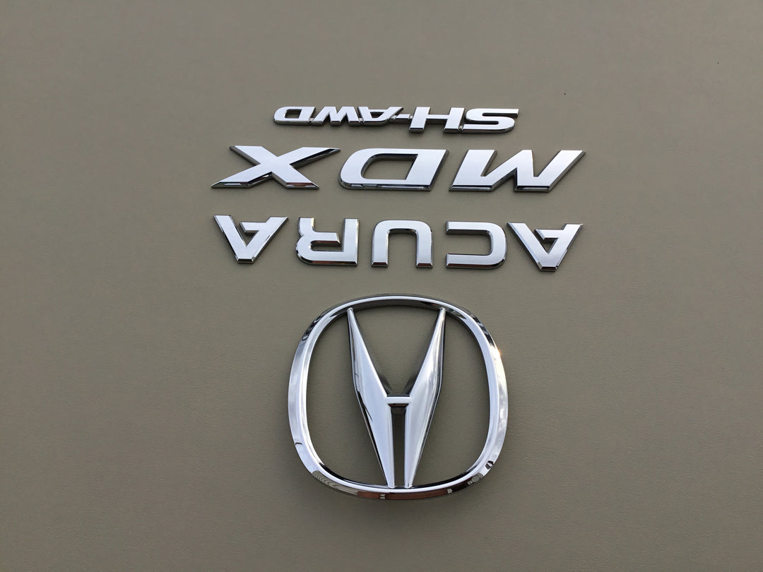 2007-2013 Acura MDX SH-AWD Tailgate Emblem Set