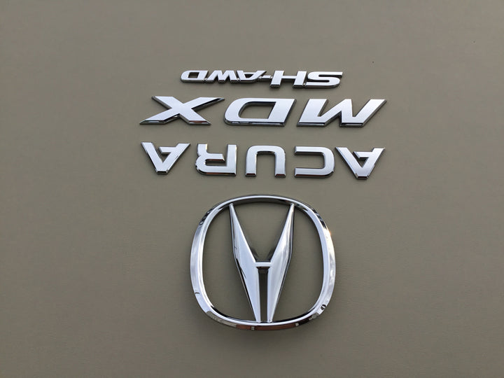 2007-2013 Acura MDX SH-AWD Tailgate Emblem Set