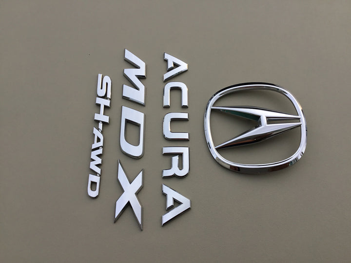 2007-2013 Acura MDX SH-AWD Tailgate Emblem Set