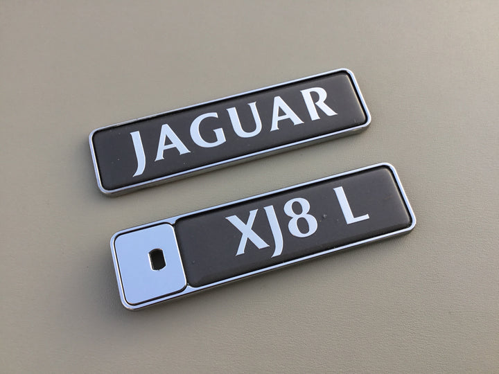 1998-2003 Jaguar XJ8 XJ8L Trunk Emblem Set