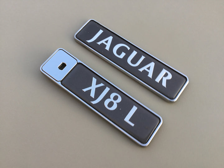 1998-2003 Jaguar XJ8 XJ8L Trunk Emblem Set