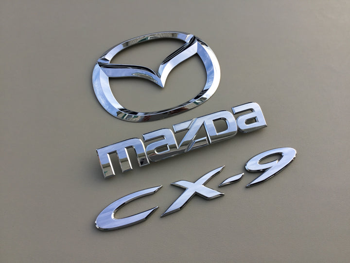 2007-2012 Mazda CX-9 Tailgate Emblem Set