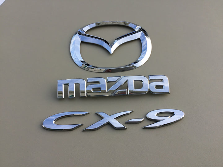 2007-2012 Mazda CX-9 Tailgate Emblem Set