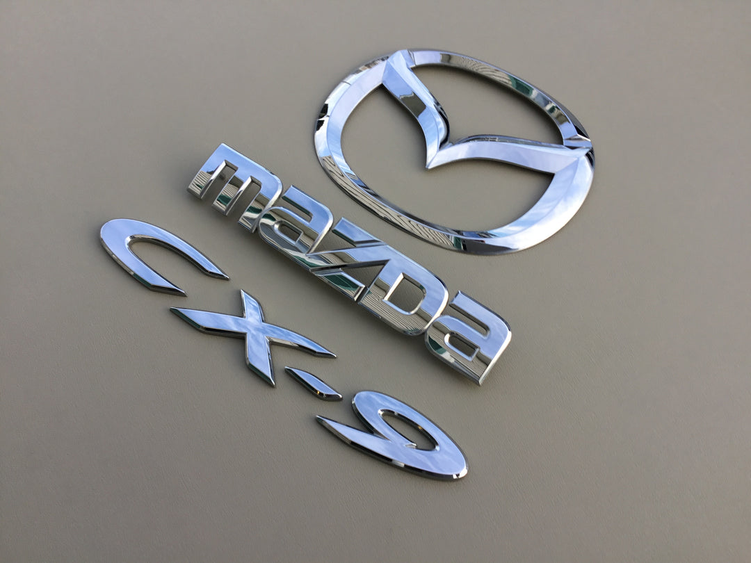 2007-2012 Mazda CX-9 Tailgate Emblem Set