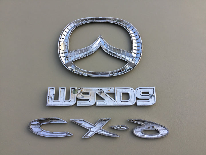 2007-2012 Mazda CX-9 Tailgate Emblem Set