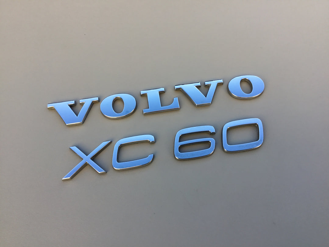 Rear Tailgate Emblem Letters and Number Set for 2003-2014 Volvo XC90