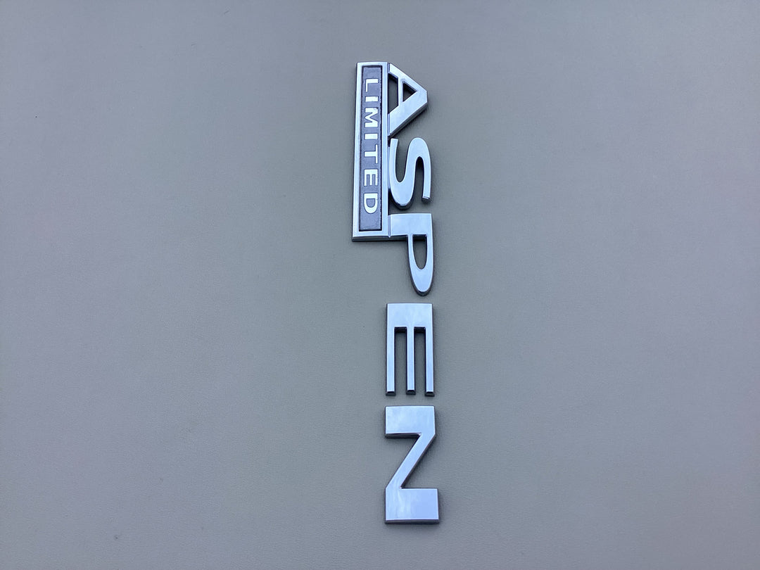 2007-2009 Chrysler Aspen Limited Tailgate Emblem