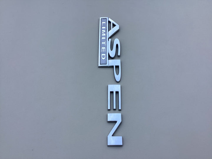 2007-2009 Chrysler Aspen Limited Tailgate Emblem