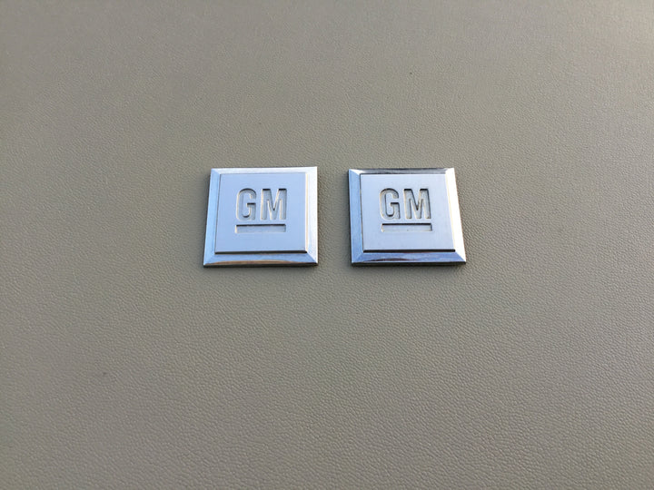 2007-2019 Chevrolet Silverado GM 1” Inch Door Emblem Set