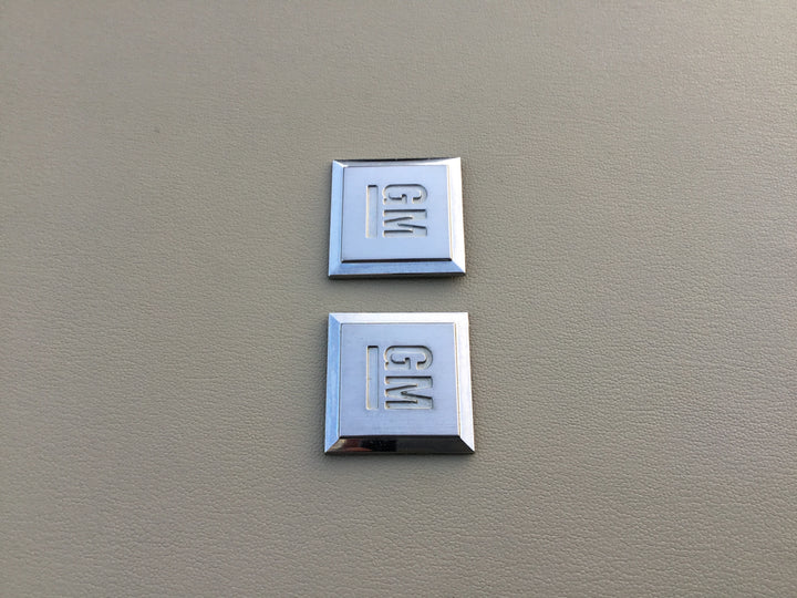 2007-2019 Chevrolet Silverado GM 1” Inch Door Emblem Set