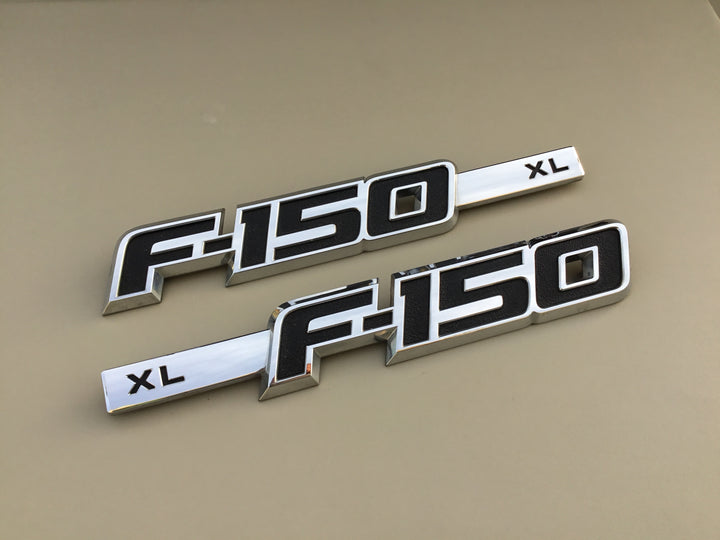 2009-2014 Ford F-150 XL Fender Emblem Set