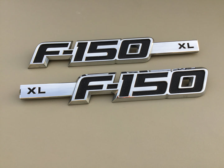 2009-2014 Ford F-150 XL Fender Emblem Set