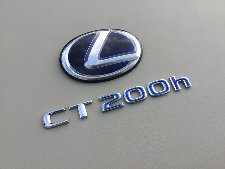 2011-2013 Lexus CT 200H Trunk Emblem Set