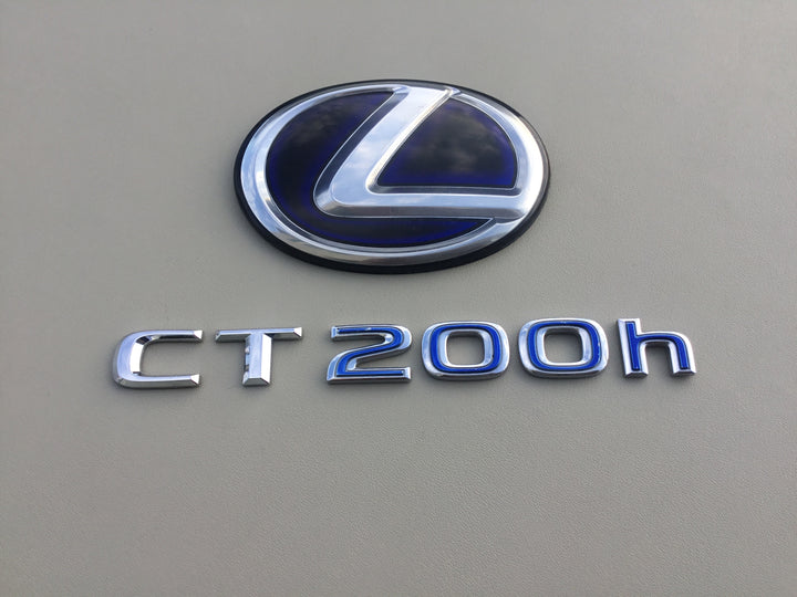 2011-2013 Lexus CT 200H Trunk Emblem Set