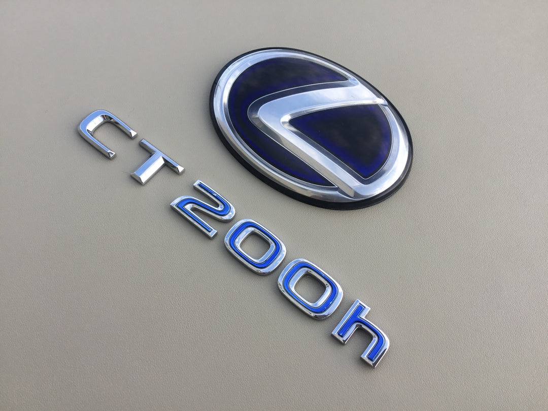 2011-2013 Lexus CT 200H Trunk Emblem Set