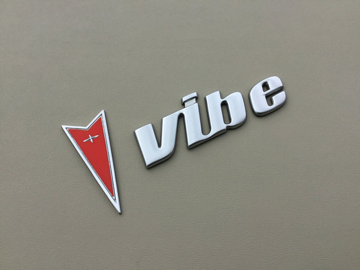 2003-2008 Pontiac Vibe Tailgate Emblem Set