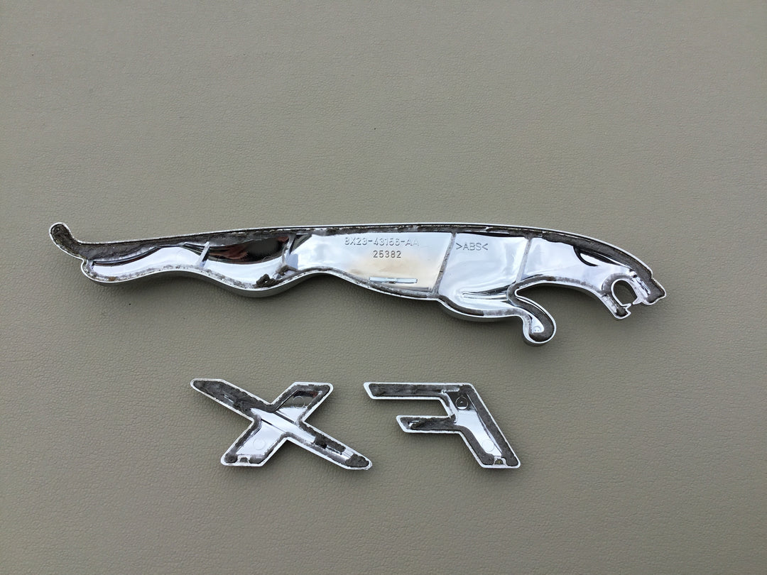 2009-2013 Jaguar XF Trunk Emblem Set