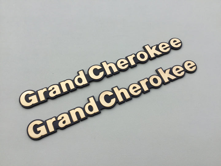 1993-1998 Jeep Grand Cherokee Fender Emblem Set