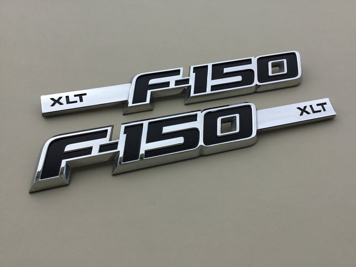 2009-2014 Ford F-150 XLT Fender Emblem Set