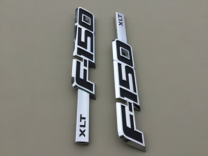 2009-2014 Ford F-150 XLT Fender Emblem Set