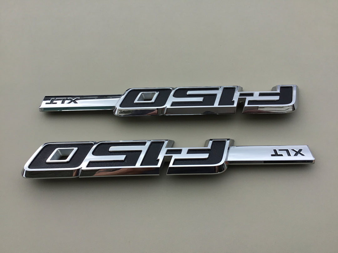 2009-2014 Ford F-150 XLT Fender Emblem Set