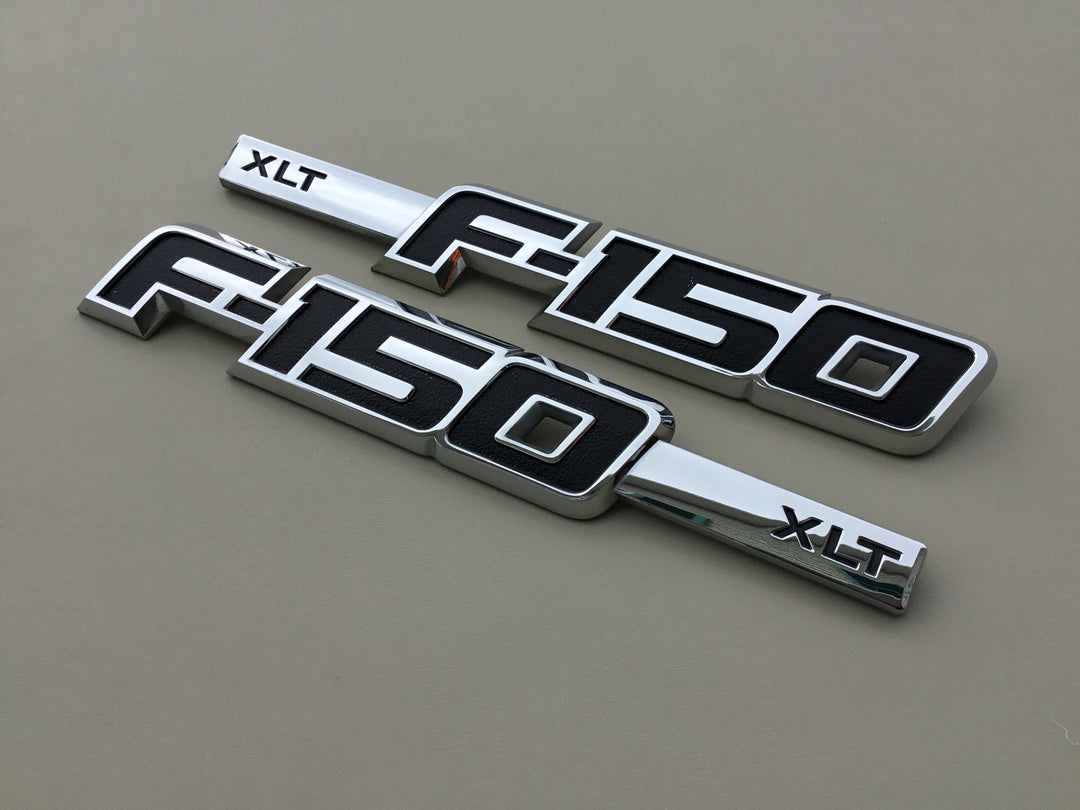 2009-2014 Ford F-150 XLT Fender Emblem Set