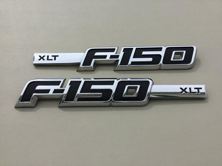 2009-2014 Ford F-150 XLT Fender Emblem Set