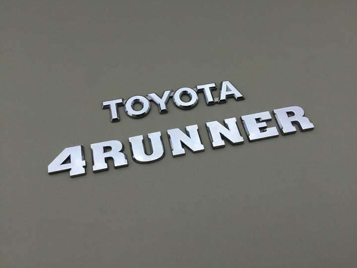 2003-2009 Toyota 4Runner Tailgate Emblem Set