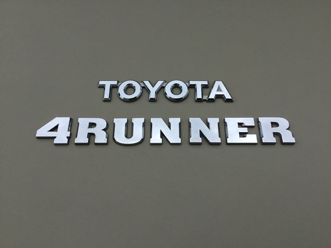 2003-2009 Toyota 4Runner Tailgate Emblem Set