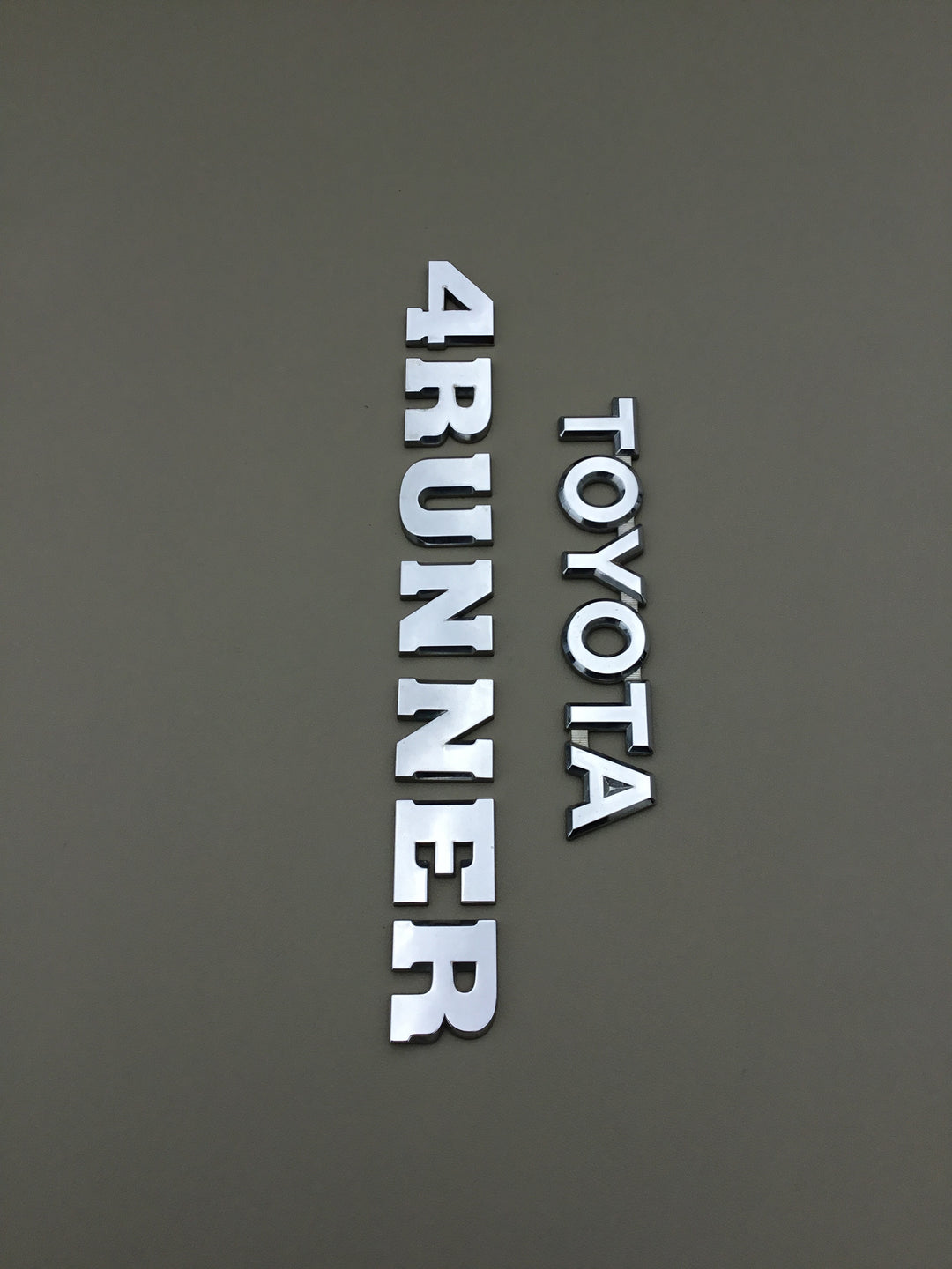 2003-2009 Toyota 4Runner Tailgate Emblem Set