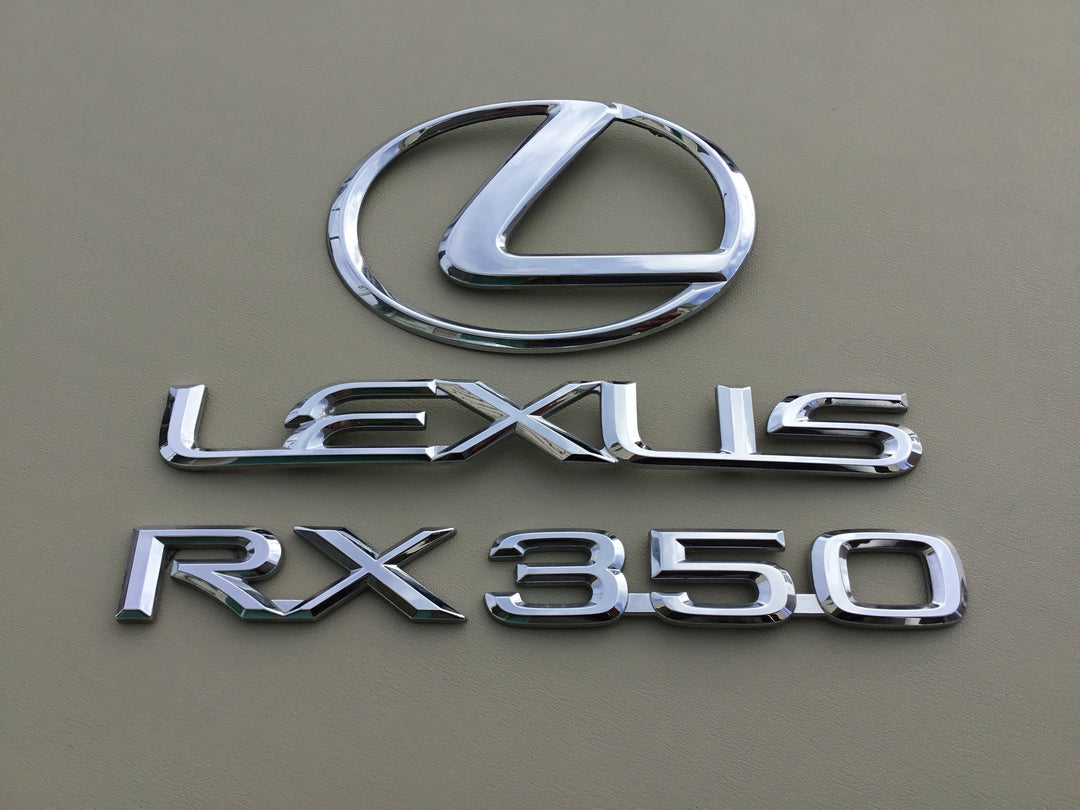 2007-2009 Lexus RX 350 Tailgate Emblem Set