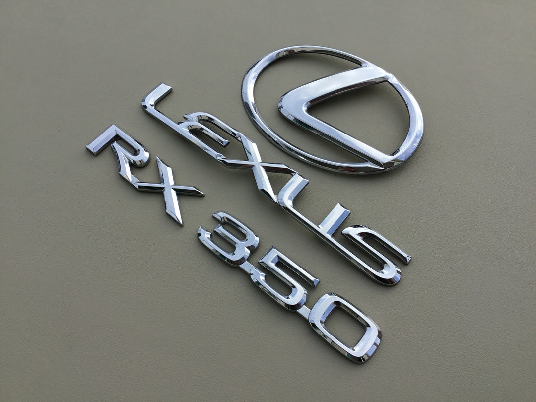 2007-2009 Lexus RX 350 Tailgate Emblem Set