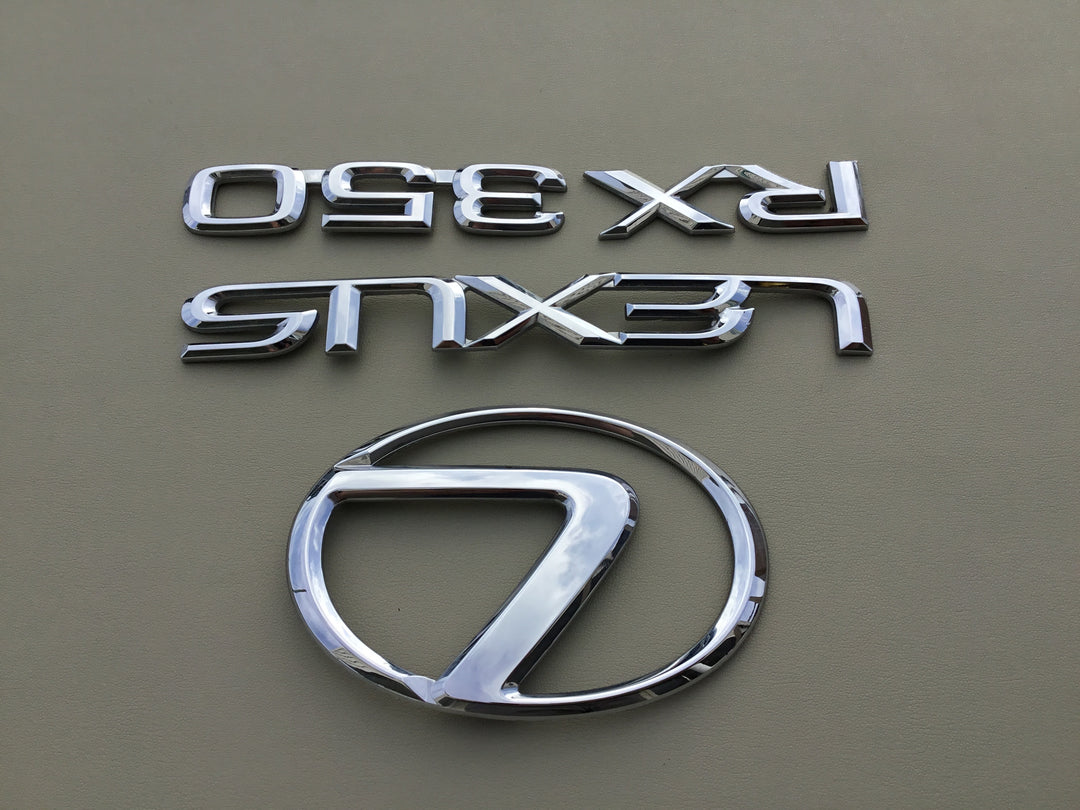 2007-2009 Lexus RX 350 Tailgate Emblem Set