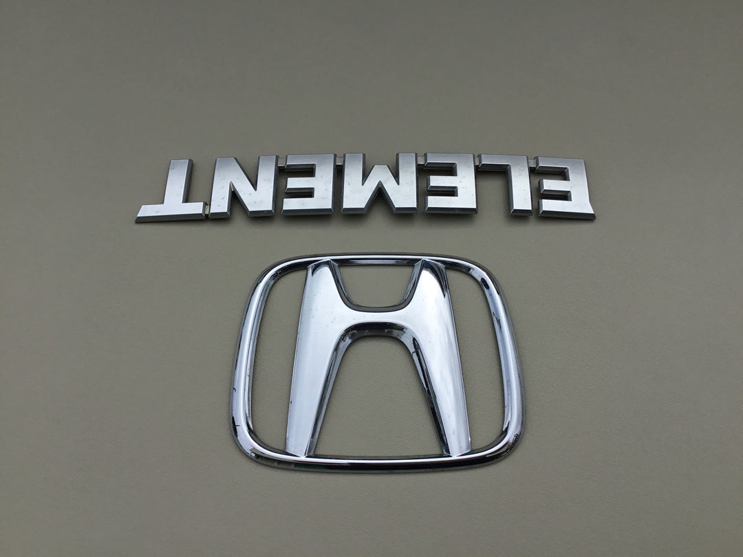 2003-2008 Honda Element Tailgate Emblem Set