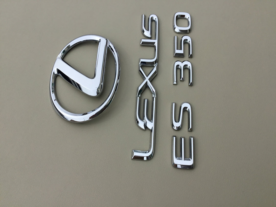 2007-2012 Lexus ES 350 Trunk Emblem Set