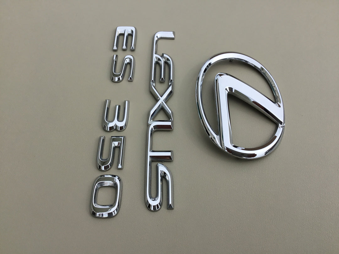 2007-2012 Lexus ES 350 Trunk Emblem Set