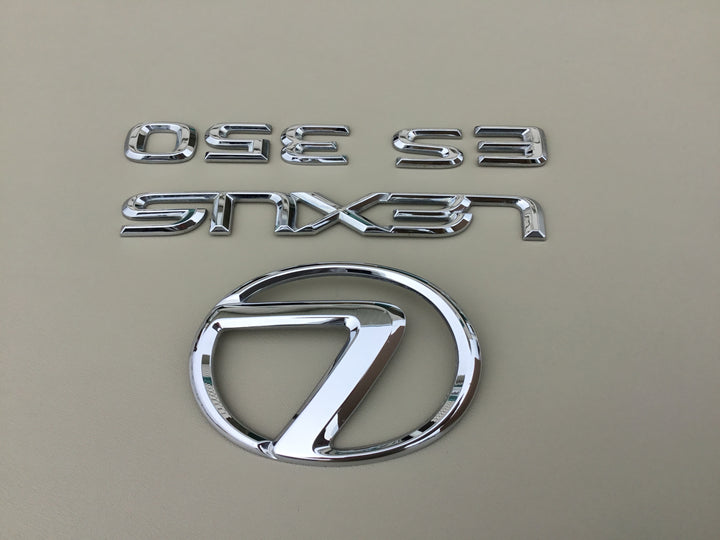 2007-2012 Lexus ES 350 Trunk Emblem Set