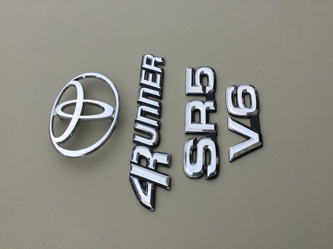 1990-1995 Toyota 4Runner SR5 V6 Tailgate Emblem Set