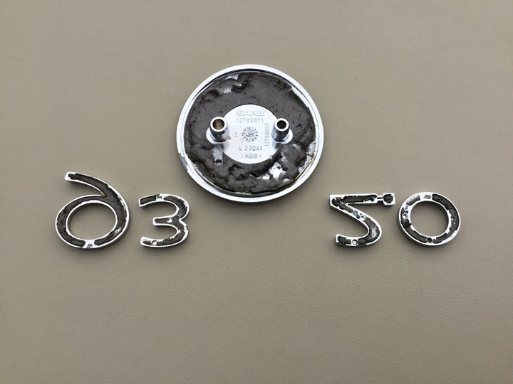 2003-2010 SAAB 9-3 2.0 Trunk Emblem Set