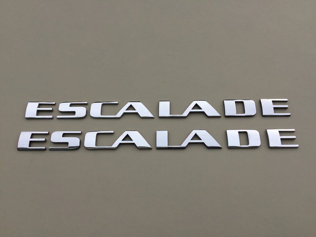 2002-2014 Cadillac Escalade Door Emblem Set