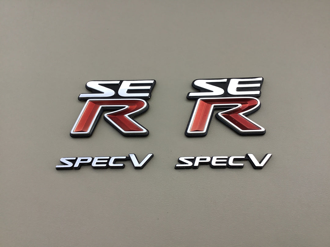 2002-2006 Nissan Sentra SE-R Spec V Fender Emblem Set