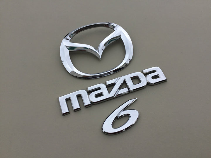 2003-2008 Mazda 6 Trunk Emblem Set