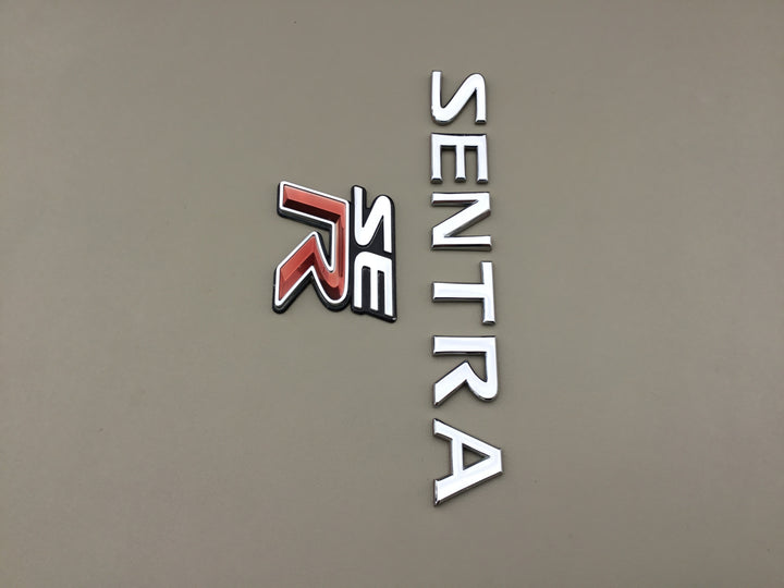 2002-2006 Nissan Sentra SE-R Trunk Emblem Set