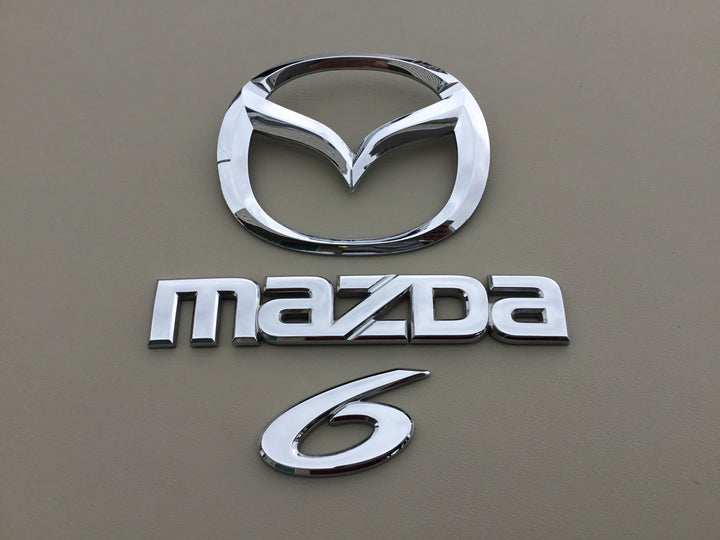 2003-2008 Mazda 6 Trunk Emblem Set