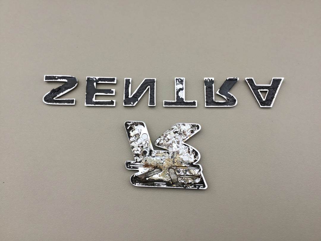 2002-2006 Nissan Sentra SE-R Trunk Emblem Set