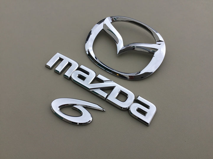 2003-2008 Mazda 6 Trunk Emblem Set