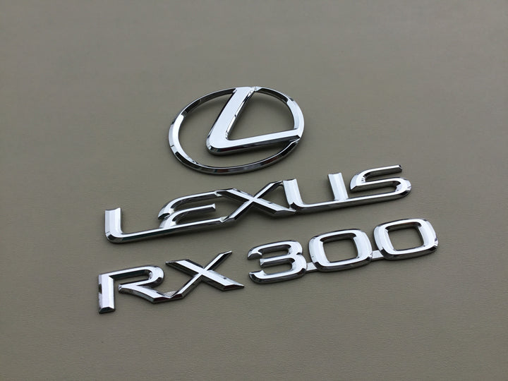 1999-2003 Lexus RX300 Tailgate Emblem Set