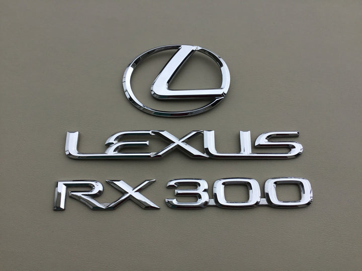 1999-2003 Lexus RX300 Tailgate Emblem Set