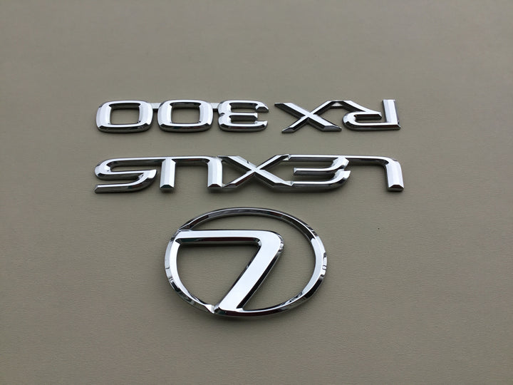 1999-2003 Lexus RX300 Tailgate Emblem Set