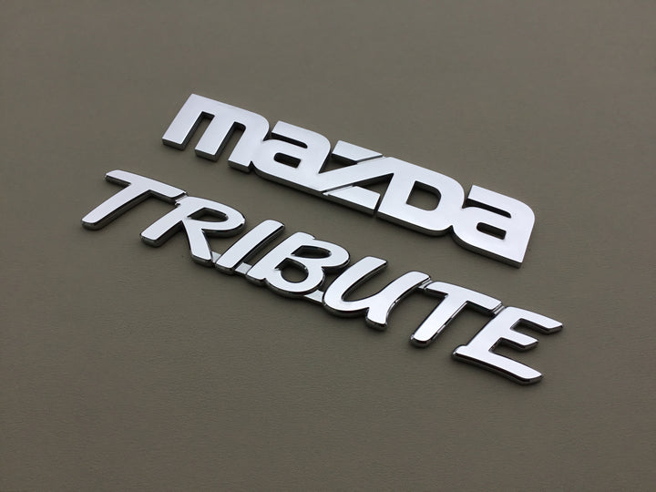 2001-2006 Mazda Tribute Tailgate Emblem Set